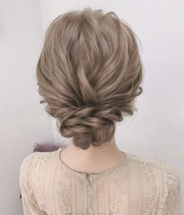 写真通りのヘアセットイメージ