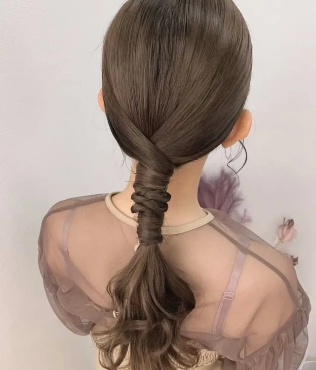 写真通りのヘアセットイメージ